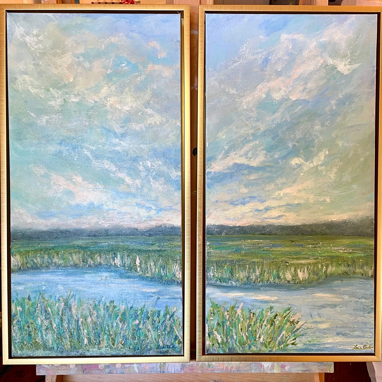 Marsh Diptych