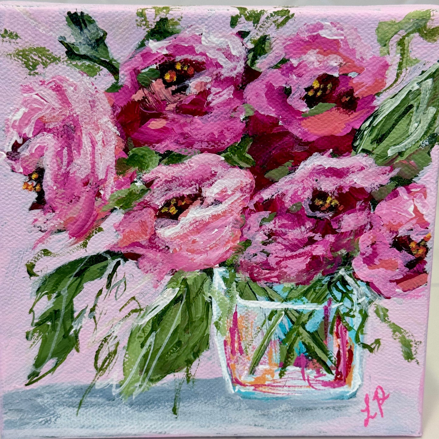 Pink floral 6