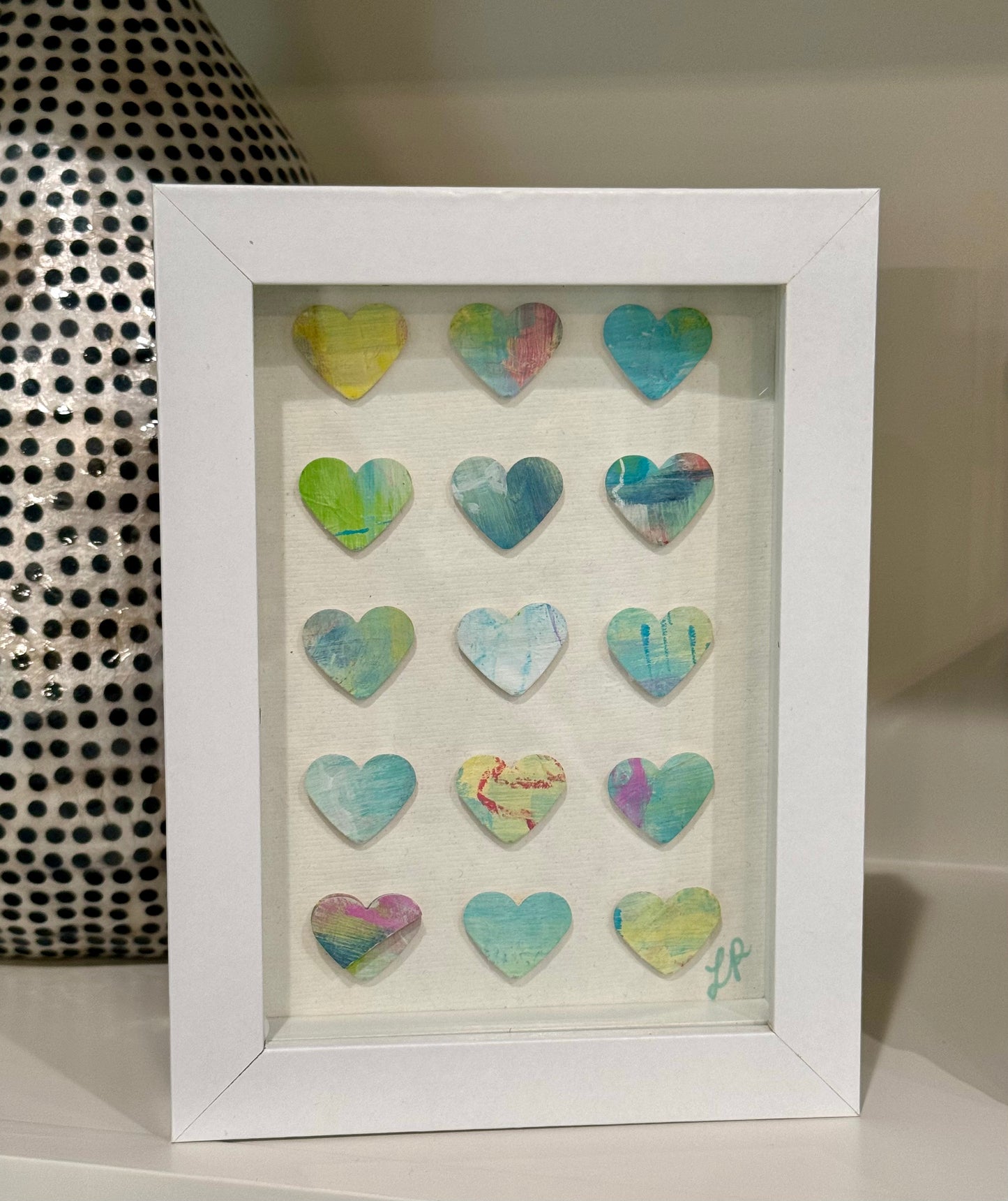 Pastel hearts