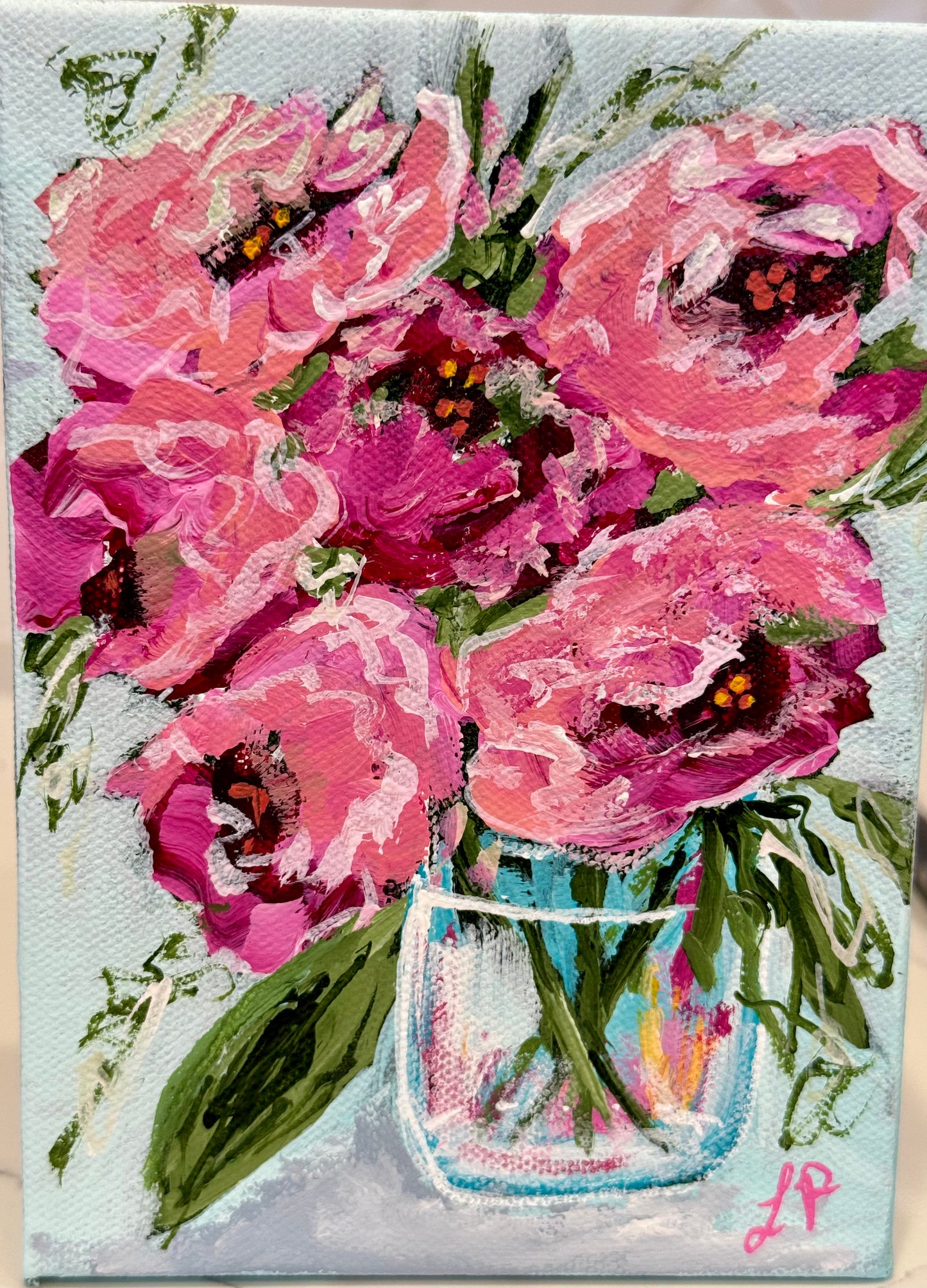 Pink floral 5