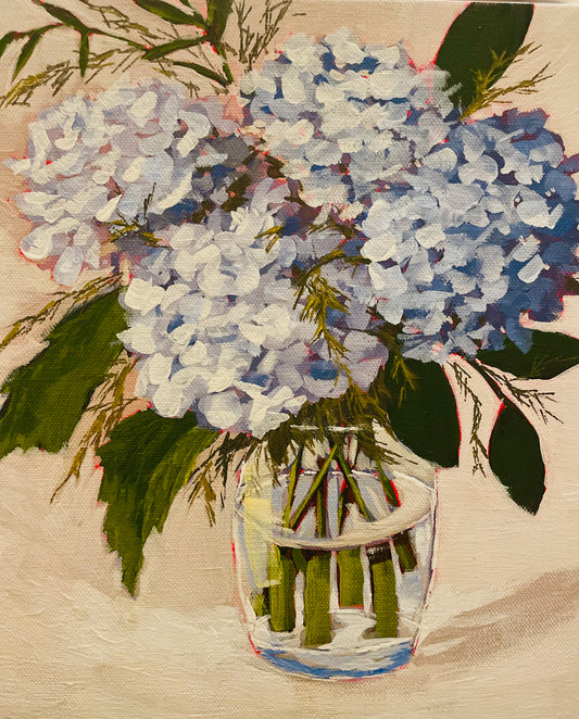 Winter Hydrangeas